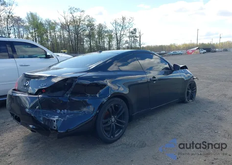 2010 Infiniti G37 z USA, uszkodzony, nr VIN JN1CV6EK9AM103426